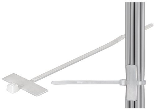 Wentronic Kabelbinder mit Beschriftungsfeld 100 mm (2 x 100 Stück)