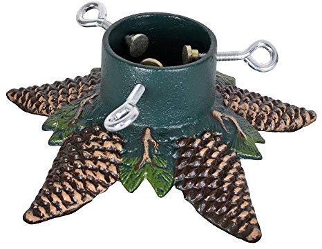 Palazzo Lta394 Support pour sapin de Noël en fonte antique