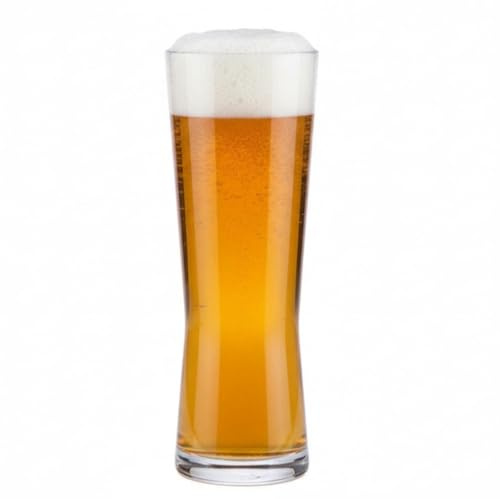 BARCRAFTERS Kunststoff Bierglas Mehrweg Becher 0,5L | 6 er Set | Weizenbier | Halbe | Picknick | bruchsicher