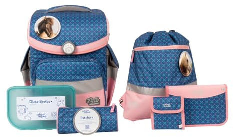 SCHOOL-MOOD Timeless Schulranzen-Set 7-teilig Mila