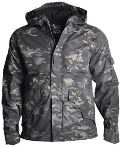 ZMIN Jagd Jacken G8 Männer Hosen Militär Kleidung Paintball Kampf Uniform Camping Taktische Hemden Cargo Hosen + Pad Set Black CP Jacket XXL