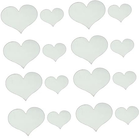Gadpiparty 30stücke Herz Aufkleber Selbstklebende Tapete Wandaufkleber Wohnzimmer Dekorative Aufkleber Zimmer Wandsticker Leicht Abreißbar Und Fest Aufkleben Voller Künstlerischer Atmosphäre