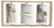 Suerhatcon Marco de fotos giratorio para fotos de 4 x 6 pulgadas, marco de fotos de madera de doble cara, collage, 6 fotos, regalos para cumpleaños, boda, vacaciones
