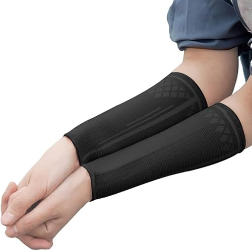 Herreicher Volleyball-Armstulpen Armschutz Armbänder Volleyball Armschoner Badminton-Handgelenkbandage Volleyball-Ausrüstung Unterarmschoner Sport-Handgelenkstütze 1 Paar (L)