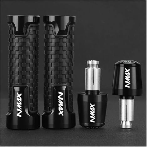 Nmax 125 155 Motorrad Lenker Griffe Griff Grip Enden Stecker Slider Kappen Für Yamaha NMAX155 NMAX125 2015-2024 2023 2022 2021(2)