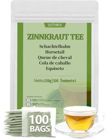 Tisana all'equiseto | Equiseto | Infuso in buste, naturale e senza additivi (100 buste)