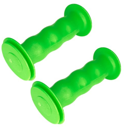 cyclingcolors Manopole impugnature Bici 85mm Manubrio 19mm MTB Vintage Bambino Antiscivolo Bicicletta, Verde