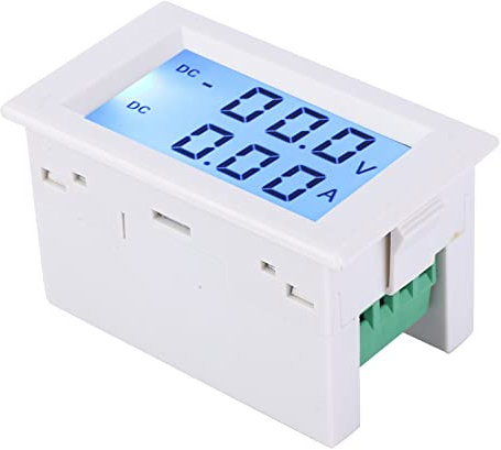 Hyuduo Voltmetro DC Digitale Amperometro DC0-199.9V Volt DC0-10.00A Amp Display LCD Ad Alta Precisione AC220V±10% Per Caricabatterie Inverter Energia Solare