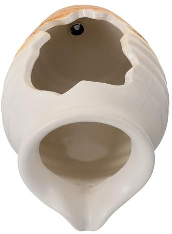 HAWILLOSCH Fontaine De Jardin Céramique avec Écoulement Décoration De Pot pour Étang Ornement pour Aménagement Paysager Extérieur