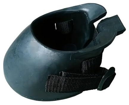 BoBoBn 1 Paar Hufschutz aus Gummi for Pferde, Hufeisen, isoliert Schmutzwasser und KOT, schützt Wunden am Pferdehuf, verhindert Entzündungen und Ausrutschen(S)