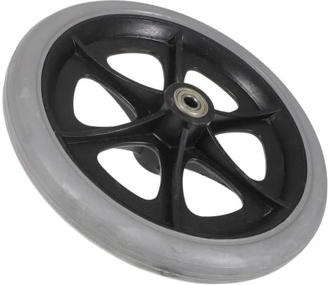 HOMSFOU Roue Avant Pour Roues De Remplacement De De Pneu Plein Accessoires Pour