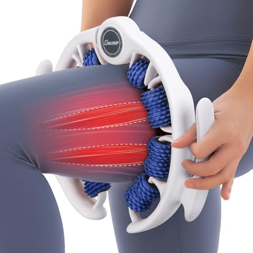 Rouleau de massage anti-cellulite circulaire pour jambes | Bule Rouleau de massage manuel pour cellulite lymphatique et soulagement de la douleur