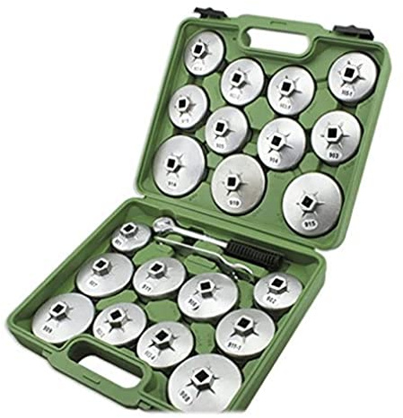 JBM Juego DE EXTRACTORES para FILTROS DE Aceite / 23 Piezas EN Aluminio