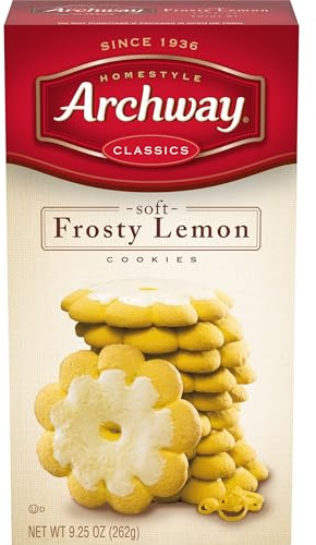 Archway Biscotti, Biscotti morbidi al limone gelido, 9 once