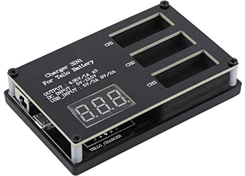 Akku Ladegerät, 3-in-1 Intelligentes Charging Hub für Drohne, Akkuladegerät, universelles Ladegerät für Elektrowerkzeuge, Smart Home Geräte