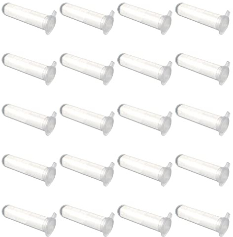 Othmro Lot de 300 tubes à centrifugeuse en plastique avec bouchon 5 ml