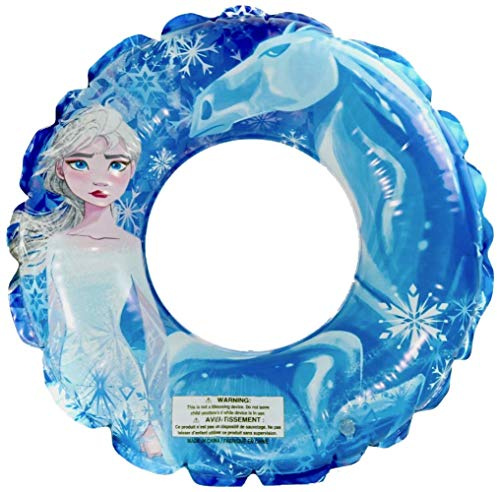 Disney Frozen 2 Themed Pool Party Toys Aufblasbarer Schwimmring für Sommerpartys und Geschenk, Wasserspaß für alle Disney Elsa Anna Olaf Fans