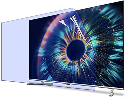 Protezione Schermo TV da 52-65 Pollici TV 32-75 Pollici, Film Anti-abbagliamento AntiGraffio, alleviare l'affaticamento degli Occhi Adatti LCD, LED, 4K OLED & QLED HDTV Display,55 1211 * 682mm