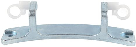 Mumisuto Aluminum Alloy Washing Machine Door Hinge, Universal Front Loading, Brushed Finish, 6.1 x 4.5 x 3.6in