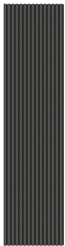 Tuda Grass Direct Luxury Acoustic Wall Slatted 3D Wood Veneer Panels Series 1-240cm x 60cm - Black