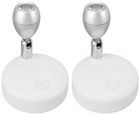 Kabellose Spot-Leuchten für den Innenbereich mit Fernbedienung, Up-Lights, Innen-Bilderleuchte, Batteriebetriebene Strahler, Kabellose LED-Spotlights für den Innenbereich,