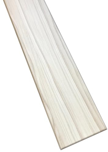 DECCART 3D Wandpaneele Holzoptik 100 x 16,7 x 0,4 cm 12 Stück | 2 m², XPS Schaumstoff Paneele Wand Decke Deko Wandverkleidung Platten zum Kleben Kein Streichen Leichte Deckenpaneele