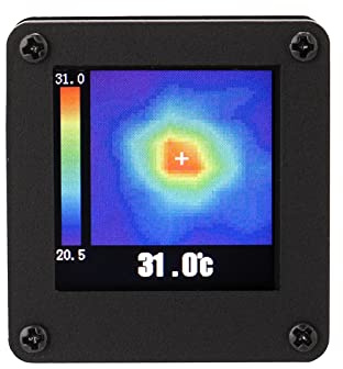 Termocamera professionale, Termocamera a infrarossi Array Sensore di temperatura 7M Distanza di rilevamento più lontana Telecamera termica a infrarossi da -40 ℃ a 300 ℃ Strumenti per la risoluzione de