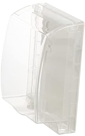 Hoement 86 Type Waterproof Socket Box with Lock Splash-Proof Protective Cover for Outdoor Wall Socket Outlet Raised Extended for Secure Electrical Protection