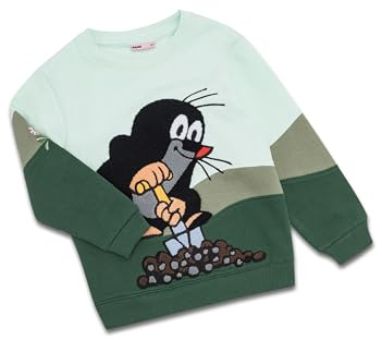koaa Der kleine Maulwurf Am Graben Pullover - Sendung mit der Maus, Pulli für Jungen & mädchen, Kids Sweater, Weihnachts- & Winterpullover, Sweatjacke, Kinder Sweatshirt, kinderkleidung 104-128