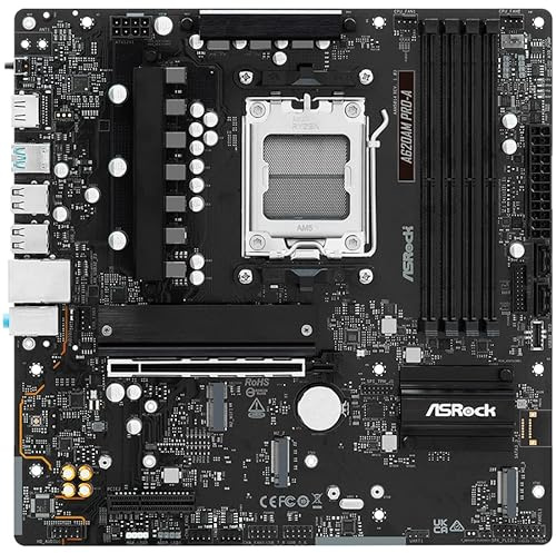 ASRock A620AM PRO-A Amd Socket Am5 Motherboard 4 X Ddr5 Dimm Slots 1 X M.2 Socke