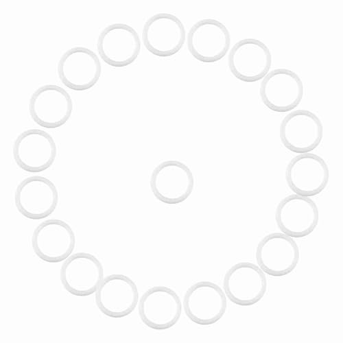 GLOGLOW 20Pcs Baby Pacifier Chain Clips Adapter Holder Soft Baby Relief Holder s Birthday Shower Gift