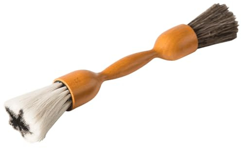 Holz-Leute Staubpinsel Ziegen- und Rosshaar - Staubwedel Staubwischer