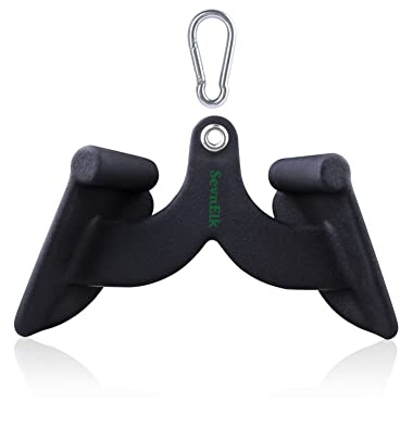 Reihengriff für Kabelmaschinen zu Hause/Fitnessstudio, Kombi-Trizeps-Press-Down-Kabelaufsätze, T-Stange, V-Stange, Bizeps, Curl, Trizeps, Latzugstange, Rückenkrafttrainingsgriff