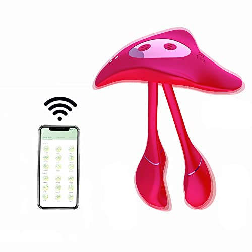 Xuomt Vibro Ei Vibrator mit App Steuerung für Smartphones - Sex-Spielzeug für Frauen oder Paare 9 verschiedene Vibrationen - Wireless Bluetooth Steuerung - Vagina oder Anal Orgasmus