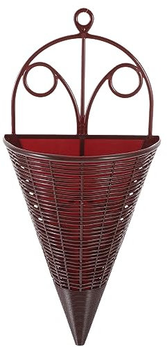 HOMSFOU 5stücke Hängeblumenkorb Aus Kunststoff Kleiner Wandkorb Für Pflanzen Dekorative Wandkörbe Zur Aufbewahrung Hängeaufbewahrungskorb Für Heimgebrauch