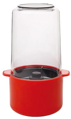 luckxuan Palomitero Máquina de Palomitas de maíz eléctrica, 450W, fácil de Usar, eficiente, DIY, Palomitas de maíz, Fabricante de maíz for Fiesta, Picnic, Camping y casa Maquina Palomitas