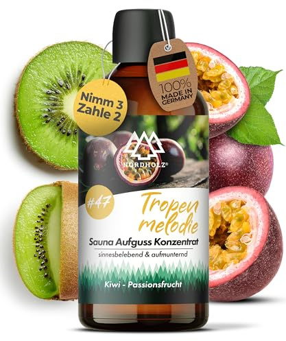 Nordholz Saunaaufguss 100ml, 60 Sorten, Premium Aufgussmittel Konzentrat