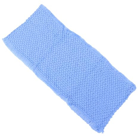 KOMBIUDA Neugeborenen Fotodecke Aus Baumwolle Lichtblaue Strickdecke Mit Ananasdesign Große Kuscheldecke Für Babyfotos Schlafunterlage Für Zuhause