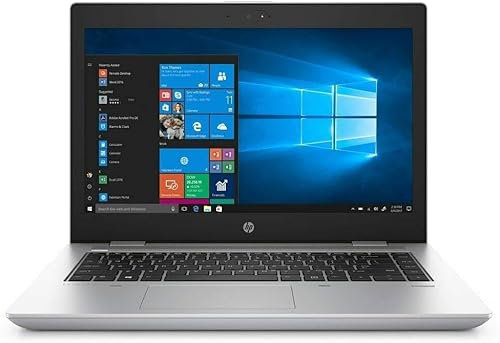 HP ProBook 640 G5 Business Laptop, 14 FHD Notebook, Intel Core i5-8265U, 16 GB RAM, 512 GB SSD, Amerikanische Tastatur, Win 10 Pro (Generalüberholt)
