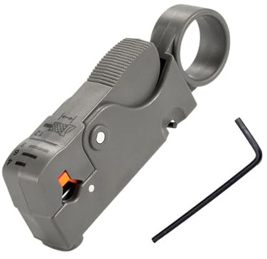Rotierende Koaxialkabel Abisolierzange Automatische Multifunktionale Sicheres Gerät Für Kabel