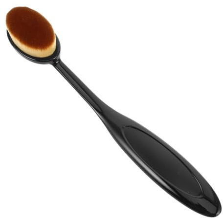 MAGICLULU Brocha para Base de Maquillaje Multifuncional Mango Cómodo y Fibras Sintéticas, Adecuado para Polvo y Maquillaje Líquido en Viajes