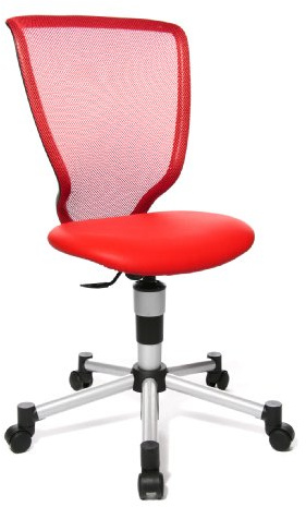 Topstar Barnsnurrstol Titan Junior röd