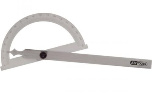 KS Tools 300.0641 Winkelgradmesser mit offenen Bogen, 150mm