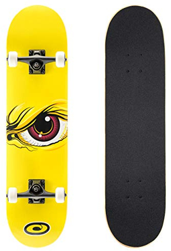 Osprey Absolute Anfänger Double Kick Trick Skateboard, 78,7 x 20,3 cm Ahorndeck