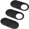 CloudValley Webcam Cover, [3-Pack] 0.6mm Thin Metal Web Camera Cover Sticker for iPad Pro, Laptop, Mac, PC, Macbook Pro, iPhone 8/7/6 Plus, Mackbook Air, Acer, Dell | Privacy Cover [Black] …