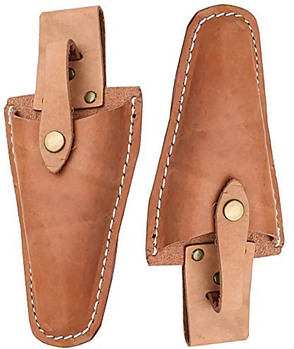 XYDZ Funda de Tijeras, 2PCS Funda de Cuero Herramienta Holsters Cinturón Soporte para Bolsa de Jardinería Caso Alicates, para Alicates, Tijeras de Podar, Tijeras, Paleta, Cuchillo de Podar, o Jardín