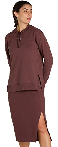PUMA Her Kapuzenpullover Damen Flieder, S