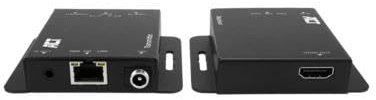 ACT HDMI Extender Set, HDMI Over Ethernet auf 40m über CAT6, Metallgehäuse, Video 4K@30Hz, LED Status, HDMI Local Loop, EDID HDCP - AC7801