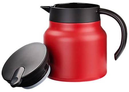 ABOOFAN 1pezzi Bottiglia d Acqua Termica Isolante di Grande Capacità Contenitore Pratico per Acqua con Design Coperchio Resistente e Leggero Adatto per Uso Quotidiano e Trasporto