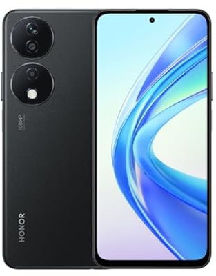 HONOR X7b Smartphone, móvil de 6GB+128 GB, Qualcomm Snapdragon 680 de 8 Núcleos, Pantalla FullView de 90 Hz de 6,8´, Cámara Cuádruple de 50 MP, Batería Enorme de 5330 mAh y Android 13,Black